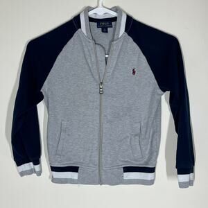 Polo Ralph Lauren Little Boys Size 6 Cotton Baseball Jacket Old Money Luxury